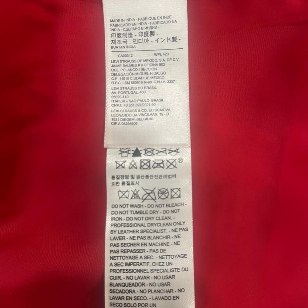 Levi's Leather Jacket - Picture 5 of 7